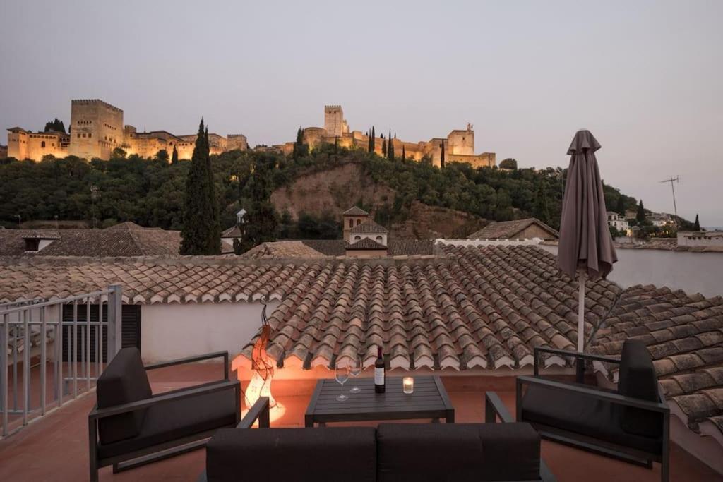 Vista Alhambra I- Private Roof Top Terrace - Wifi Grenade Extérieur photo